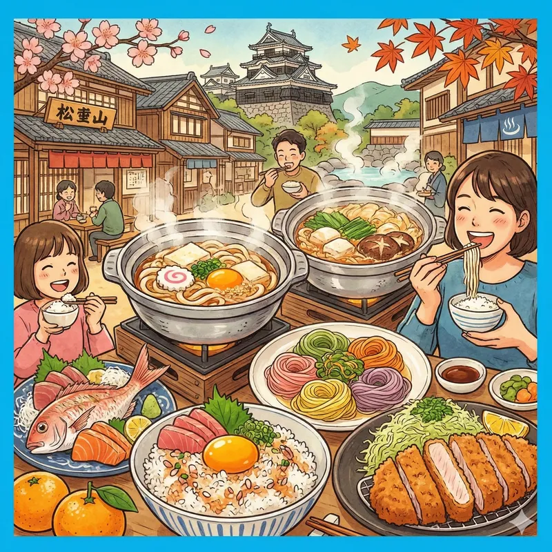 마쓰야마 여행 필수 코스! 한국인 입맛 저격 맛집 BEST 5 총정리