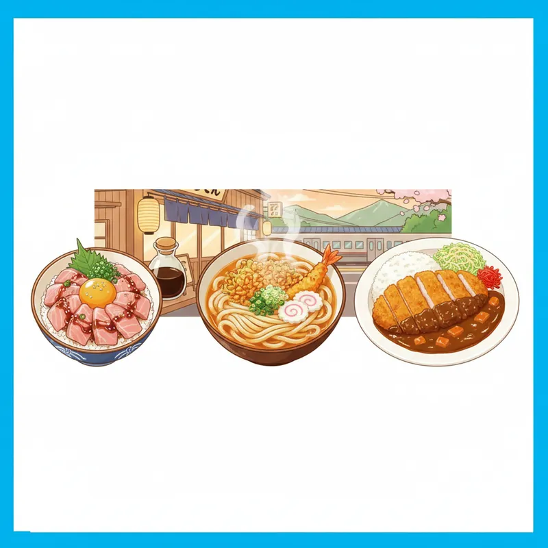 마쓰야마역 근처 한국인이 사랑하는 로컬 맛집 BEST 3 완벽 가이드